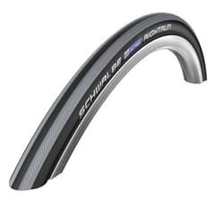 Pneu Schwalbe Right Run 24x1.0 Rigide Gris Noir HS387 - ETRTO 25-540