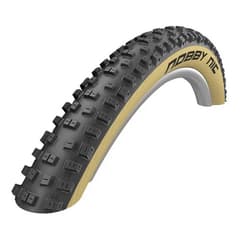 Pneu Schwalbe Nobby Nic Evolution 27.5x2.50 Souple Addix SpeedGrip Evolution LiteSkin Noir Beige - ETRTO 65-584