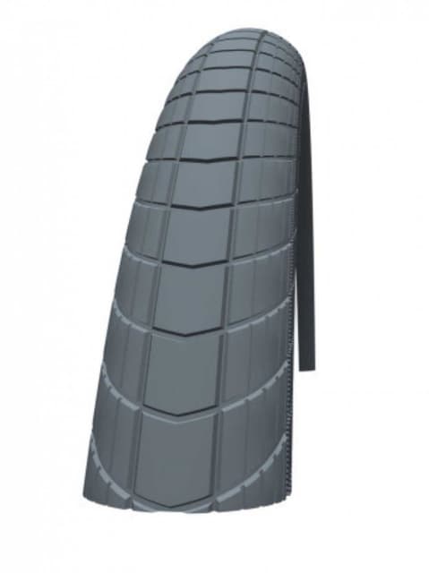 Pneu Schwalbe Big Apple 28x2.35 Rigide Gris HS430 - ETRTO 60-622 