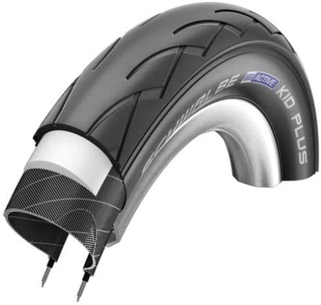 Pneu Schwalbe Kid Plus 14x1.75 Rigide HS413 Puncture Guard - ETRTO 47-288