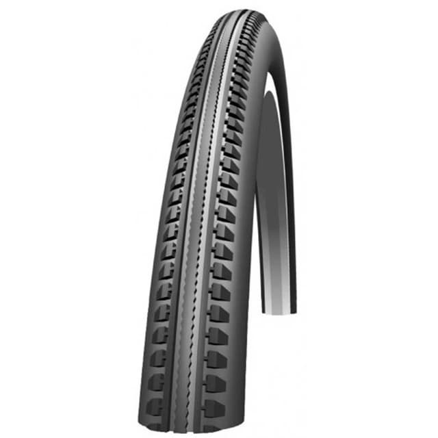 Pneu Schwalbe HS110 550x35A 22x1 3/8 Rigide Noir Reflex - ETRTO 37-489