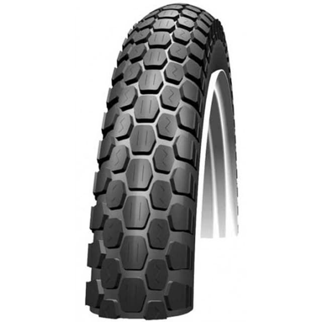 Pneu Schwalbe Moped Tyre 2 1/2-17 21x2.50 Rigide RoadStar HS242 Noir
