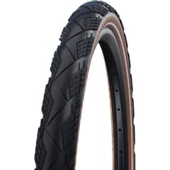 Pneu Schwalbe Marathon Efficiency 28x2.15 Souple Super Race V-Guard HS617 Transparent-Reflex - ETRTO 55-622