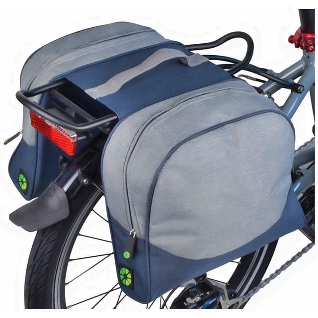 Sacoches Latérales Arrières Doubles Dahon – 9L Polyester 600D Résistant à l'Eau