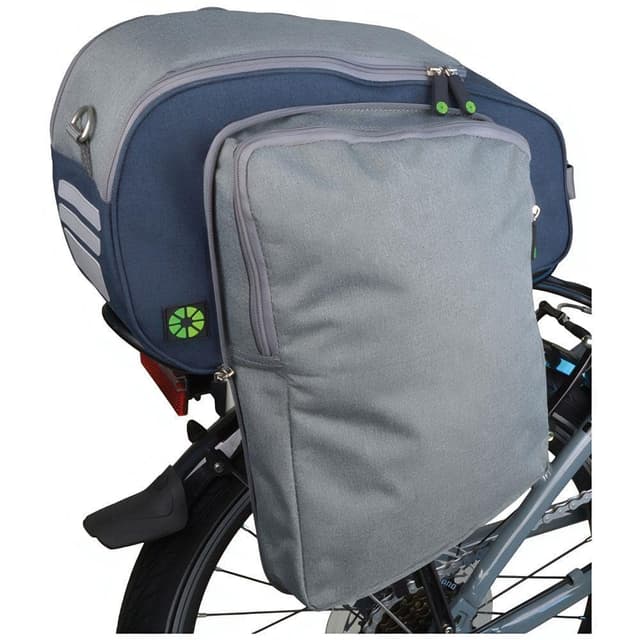 Sacoche de Porte-Bagages Dahon – 10L Extensible Bleu Clair-Gris