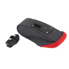 Sacoche de Selle Abus Urbanite Canson Noir Rouge 0.5L