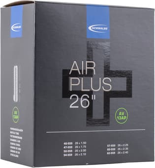 Chambre à air Schwalbe AV13AP Air Plus 26x1.50/2.40 Schrader - ETRTO 40/62-559