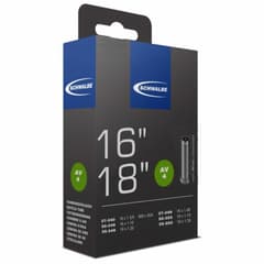 Chambre à Air Schwalbe AV4 16x1.10/1.40 18x1.10/1.35 Schrader 40mm - ETRTO 28/37-340/355