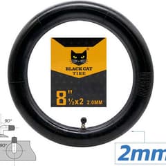 Chambre à air eWheel 8.5x2 Schrader coudée - ETRTO 50-156