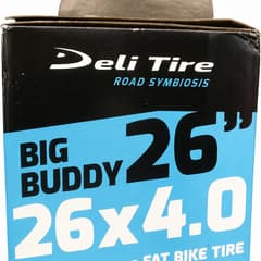 Chambre à air Deli Tire Fat Bike 26x4.00 Schrader - ETRTO 100-559