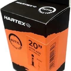 Chambre à air Hartex Compact 20x1.75/2.25 Schrader 48mm - ETRTO 47/57-406