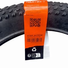 Pneu Hartex Fat Bike Action Gumwall 26x4.00 Rigide - ETRTO 100-559