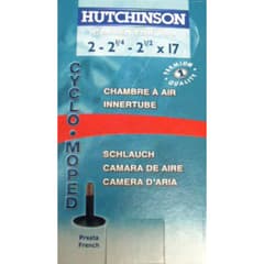 Chambre à Air Cyclomoteur Hutchinson 2 - 2 1/4 - 17" Schrader