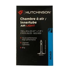 Chambre à Air Hutchinson Air Light 700x20/25 Presta 60mm ETRTO 20/25-622/630