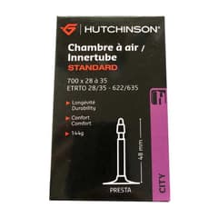 Chambre à Air Hutchinson Standard 700x28/35 Presta 48mm ETRTO 28/35-622/635