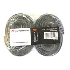 Pack de 2 Chambres à air Hutchinson 700x20/25 Presta 48mm ETRTO 20/25-622