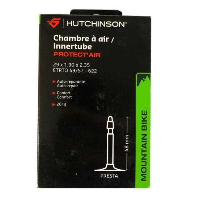 Chambre à Air Hutchinson Protect'Air 29x1.90/2.35 Presta 48mm avec Liquide Préventif ETRTO 49/57-622