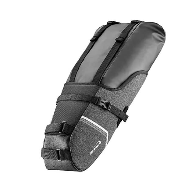 Sacoche de Selle Ibera SeatPak Carryall Étanche Noir 10L