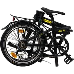 Vélo Pliant Dahon Hit 6 Vitesses - Noir Mat