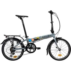 Vélo Pliant Dahon Mariner D8 Édition Anniversaire 8 Vitesses en Gris Éblouissant