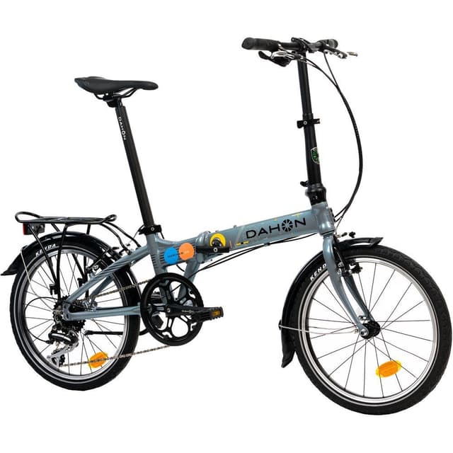 Vélo Pliant Dahon Mariner D8 Édition Anniversaire 8 Vitesses en Gris Éblouissant
