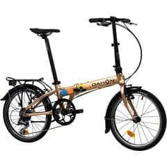 Vélo Pliant Dahon Mariner D8 Édition Anniversaire 8 Vitesses en Brun Brillant