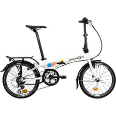Vélo Pliant Dahon Mariner D8 Anniversaire 8 Vitesses en Blanc Givré