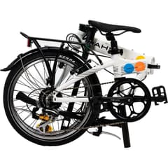 Vélo Pliant Dahon Mariner D8 Anniversaire 8 Vitesses en Blanc Givré