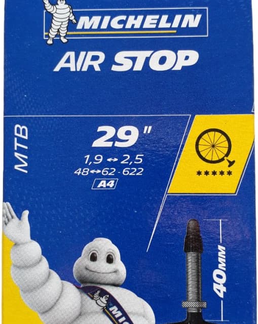 Chambre à air Michelin AirStop VTT 29x1.90/2.50 Presta - ETRTO 48/62-622