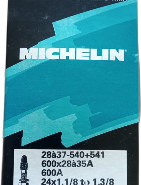 Chambre à air Michelin 600x28/35A 24x1 3/8 Presta - ETRTO 32/37-540/541
