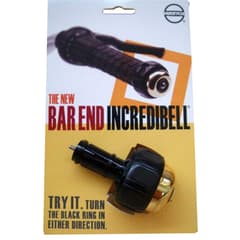 Sonnette de Vélo Mirrycle Bar End pour Embout de Guidon Or