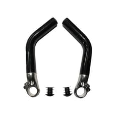Bar Ends Tranz X 200mm 22.2mm Noir