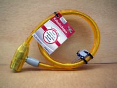 Antivol Câble Point 80cm Jaune