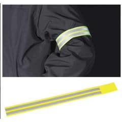 Brassard Point Réfléchissantes Largeur 4cm Jaune