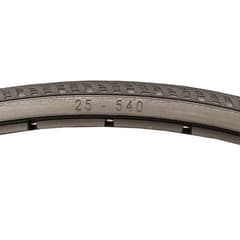 Pneu Plein Greentyre Sport Noir 22x1.00 ETRTO 25-501 Largeur Intérieure de Jante 18-20mm
