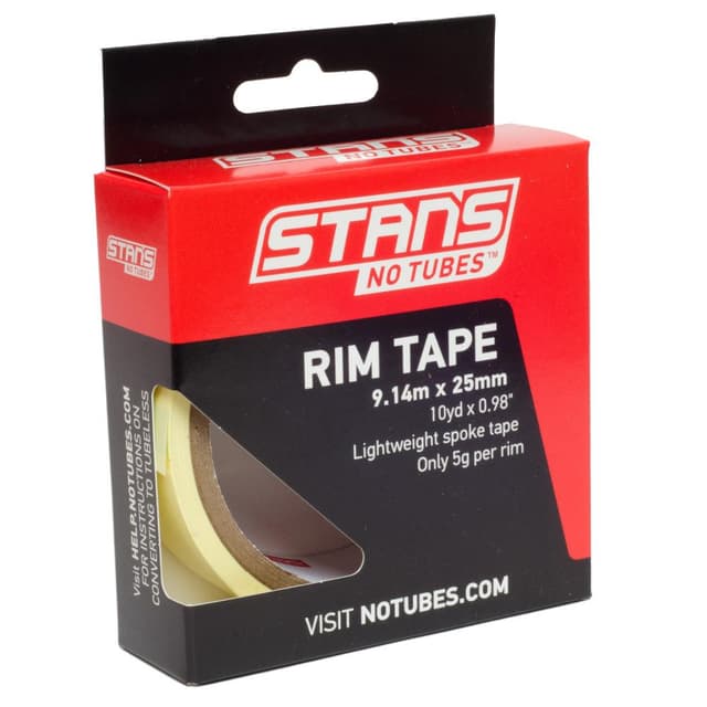 Fond de Jante Notubes Yellow Adhésif 25mmx9m