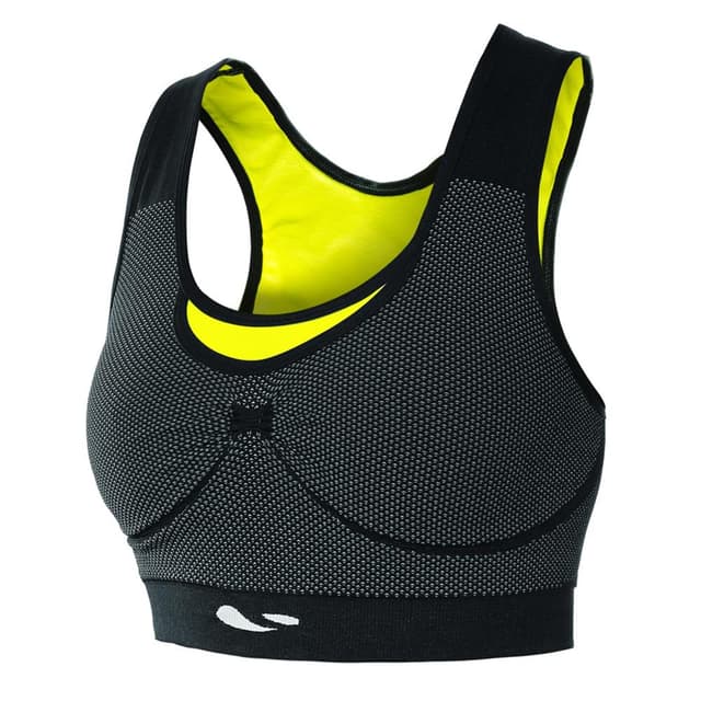 Brassière Outwet Butterfly Noir Jaune