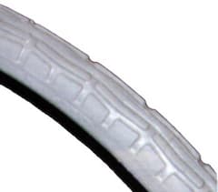 Pneu Plein Greentyre Traveller Gris 20x1 3/8 ETRTO 37-451 Largeur Intérieure de Jante 18-20mm