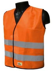 Gilet Réfléchissant Enfant L2S Visiolight - Orange