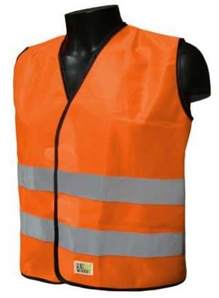 Gilet Réfléchissant Enfant L2S Visiolight - Orange