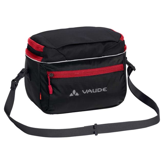 Sacoche Avant Vaude Road 1 Noir Rouge 6L