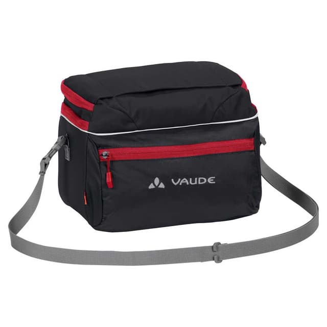 Sacoche Avant Vaude Road 2 Noir Rouge 8L