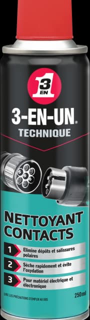 Nettoyant Contact 3en1 Aérosol 250ml