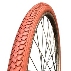 Pneu Vintage WD 26x1"1/2 650x35B Rigide Rouge Brique - ETRTO 40-584